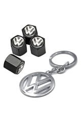 Volkswagen Metal Sibop Kapağı Ve Anahtarlık Seti