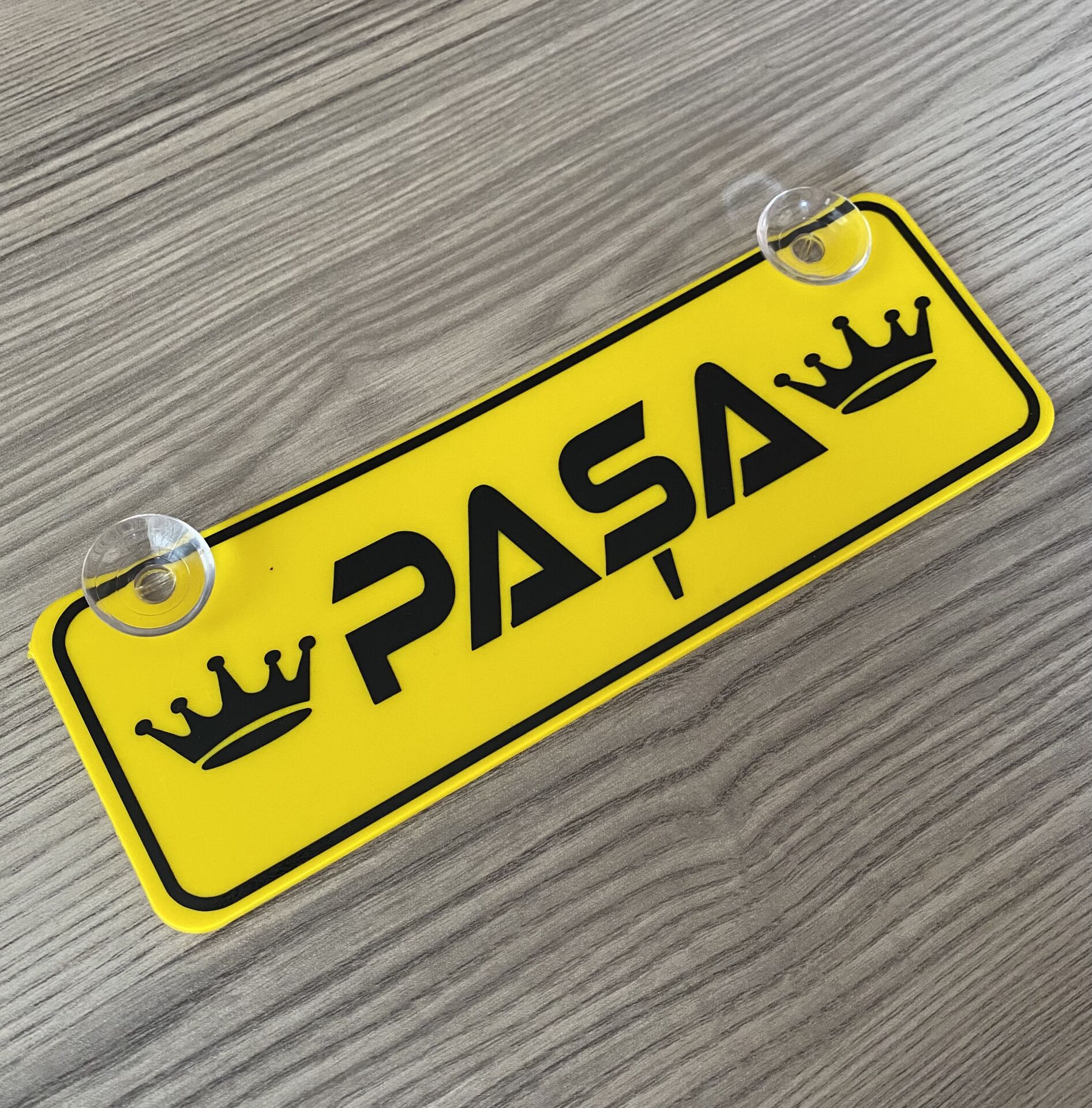 Paşa Dekor Plaka Vantuzlu