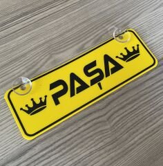 Paşa Dekor Plaka Vantuzlu