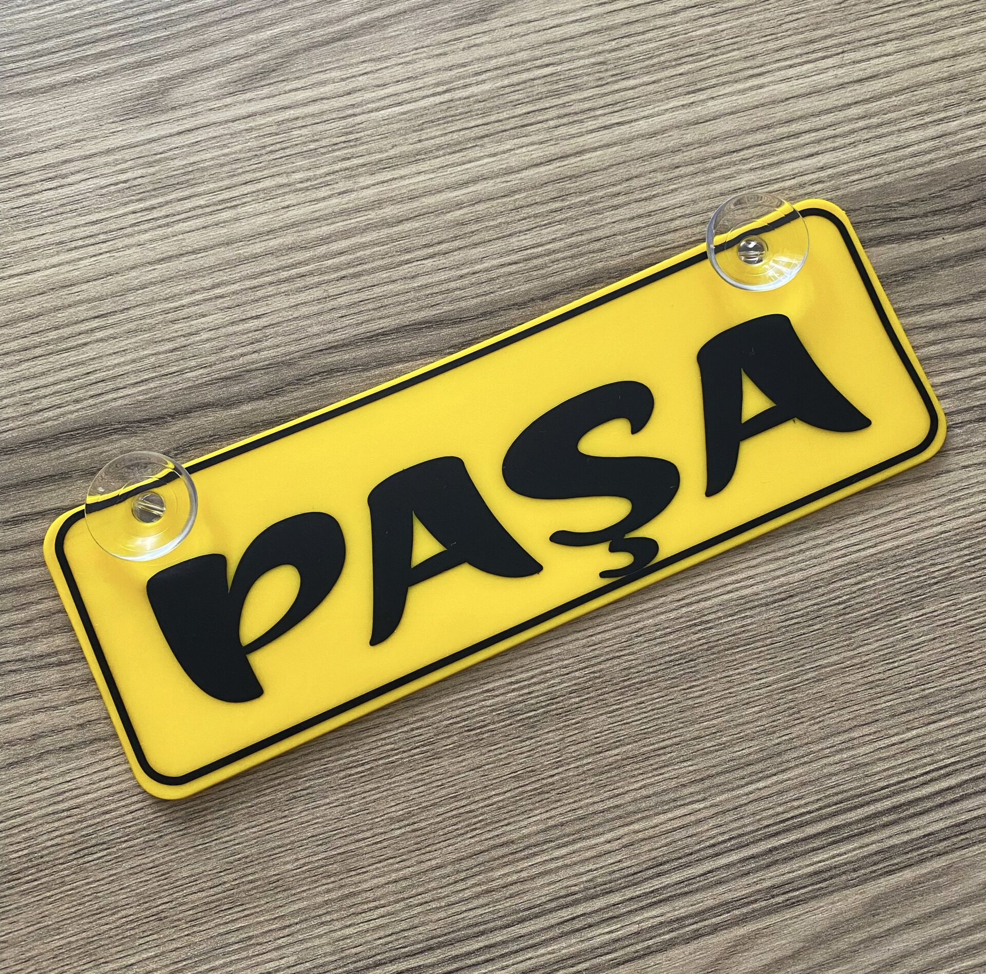 Paşa Dekor Plaka Vantuzlu