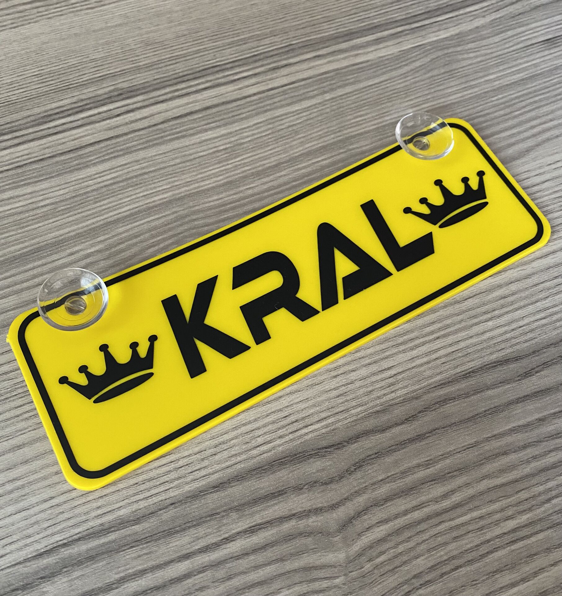 Kral Dekor Plaka Vantuzlu