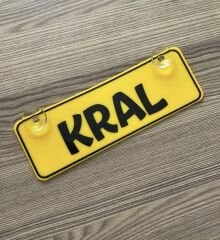 Kral Dekor Plaka Vantuzlu