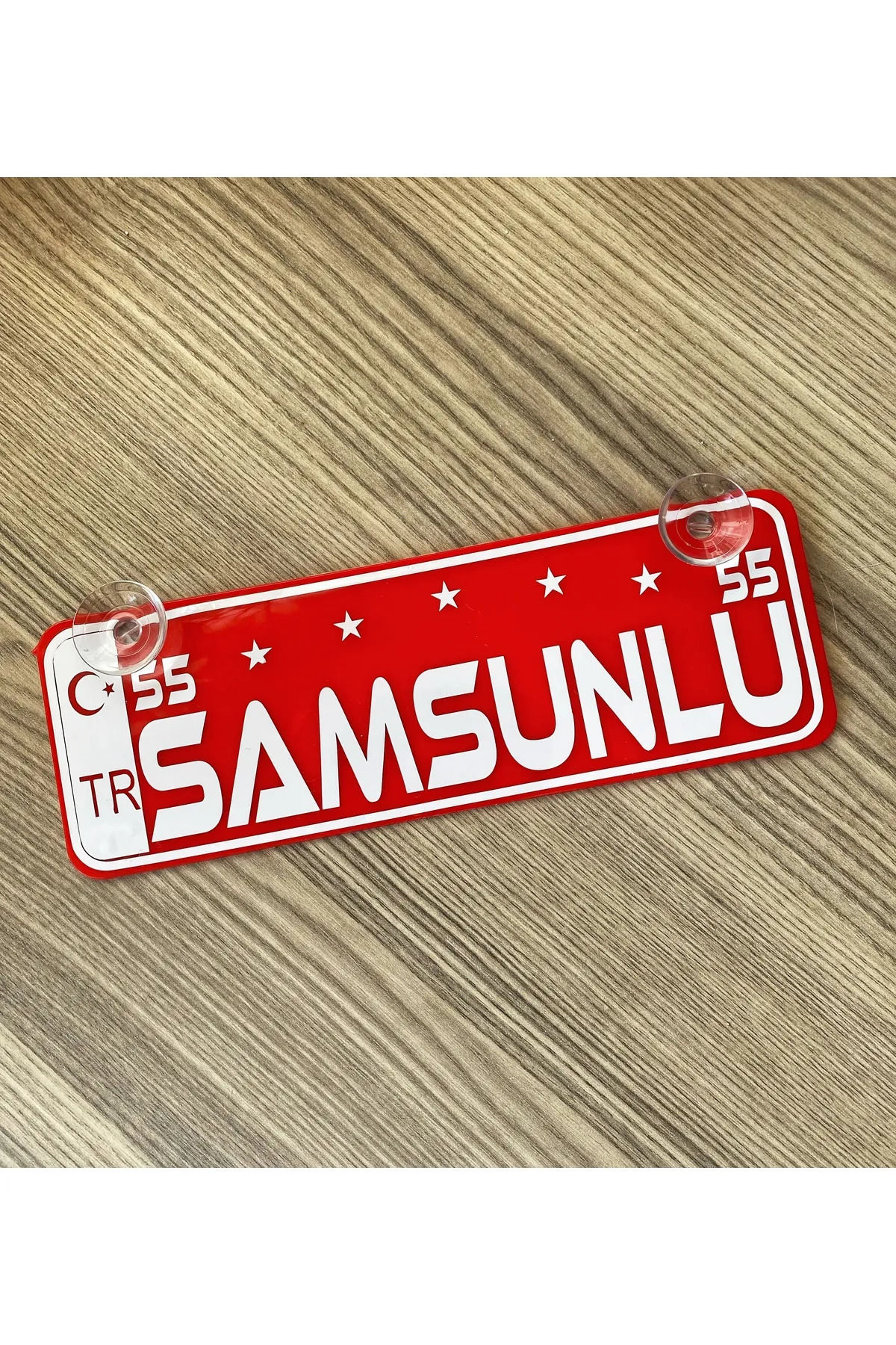 Samsun 55 Dekor Plaka Vantuzlu