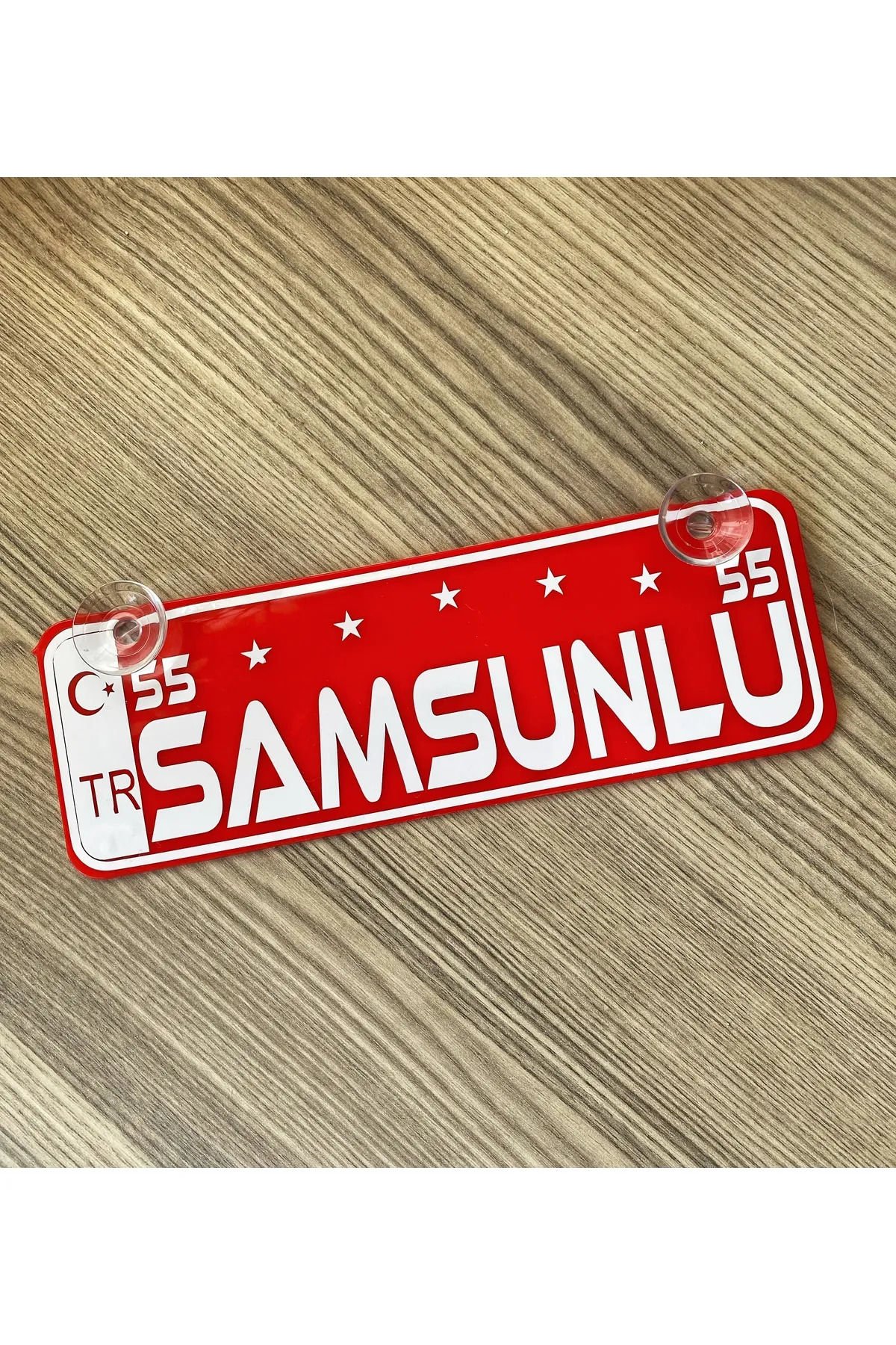Samsun 55 Dekor Plaka Vantuzlu