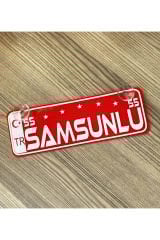 Samsun 55 Dekor Plaka Vantuzlu
