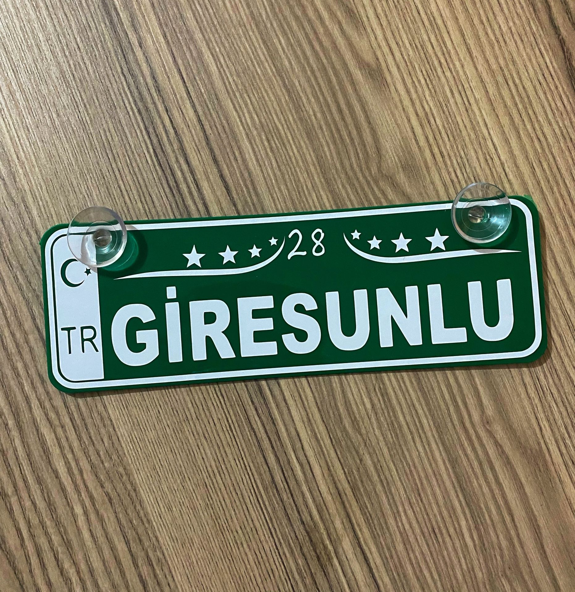 Giresunlu Dekor Plaka Vantuzlu
