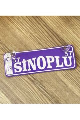 Sinoplu Dekor Plaka Vantuzlu