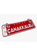 17 Çanakkaleli Dekor Plaka Vantuzlu