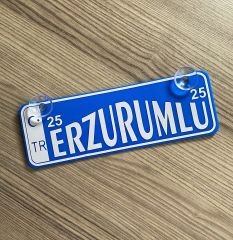 Erzurumlu Dekor Plaka Vantuzlu