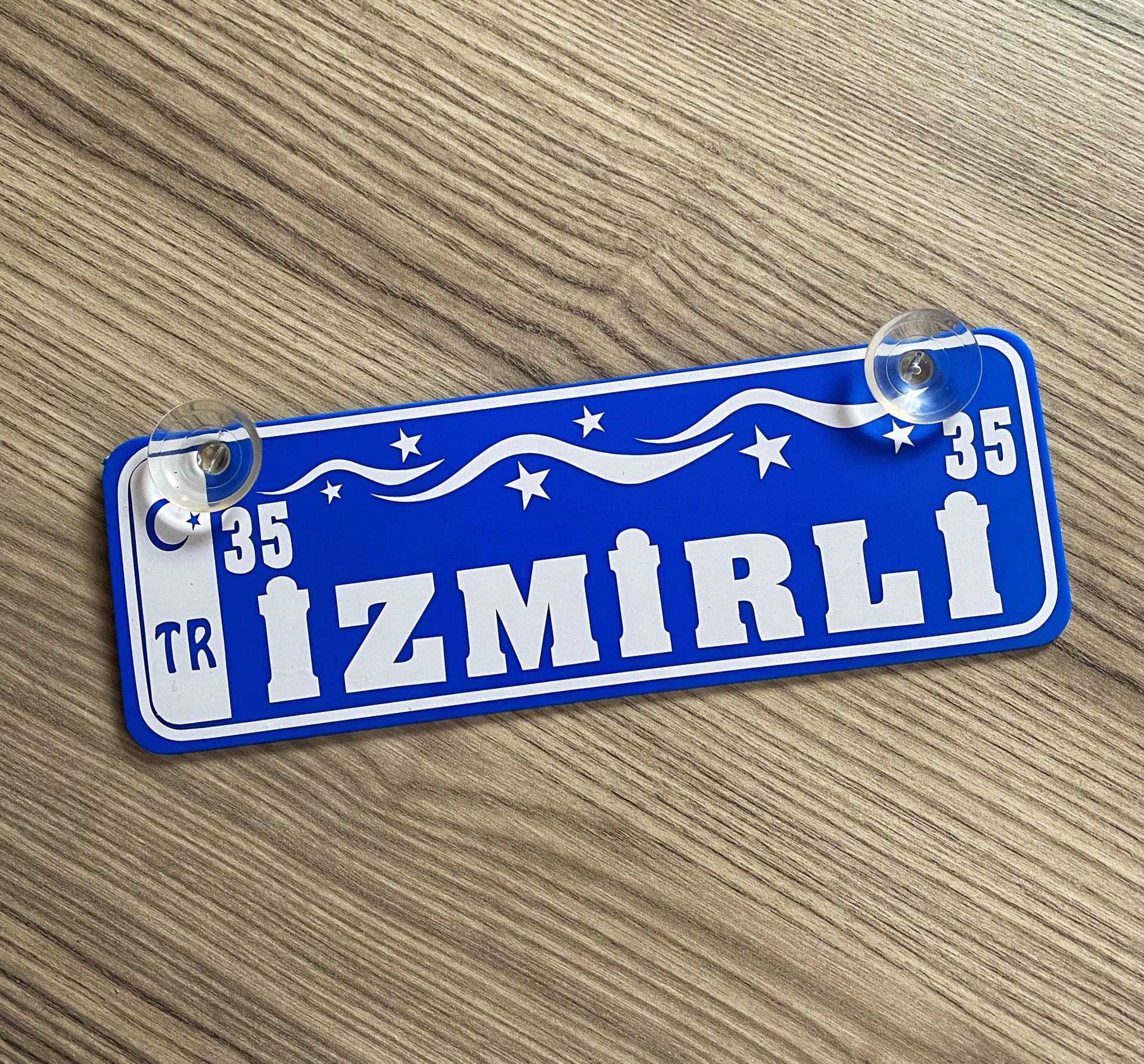İzmirli Dekor Plaka Vantuzlu