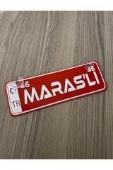 Maraşlı Dekor Plaka Vantuzlu