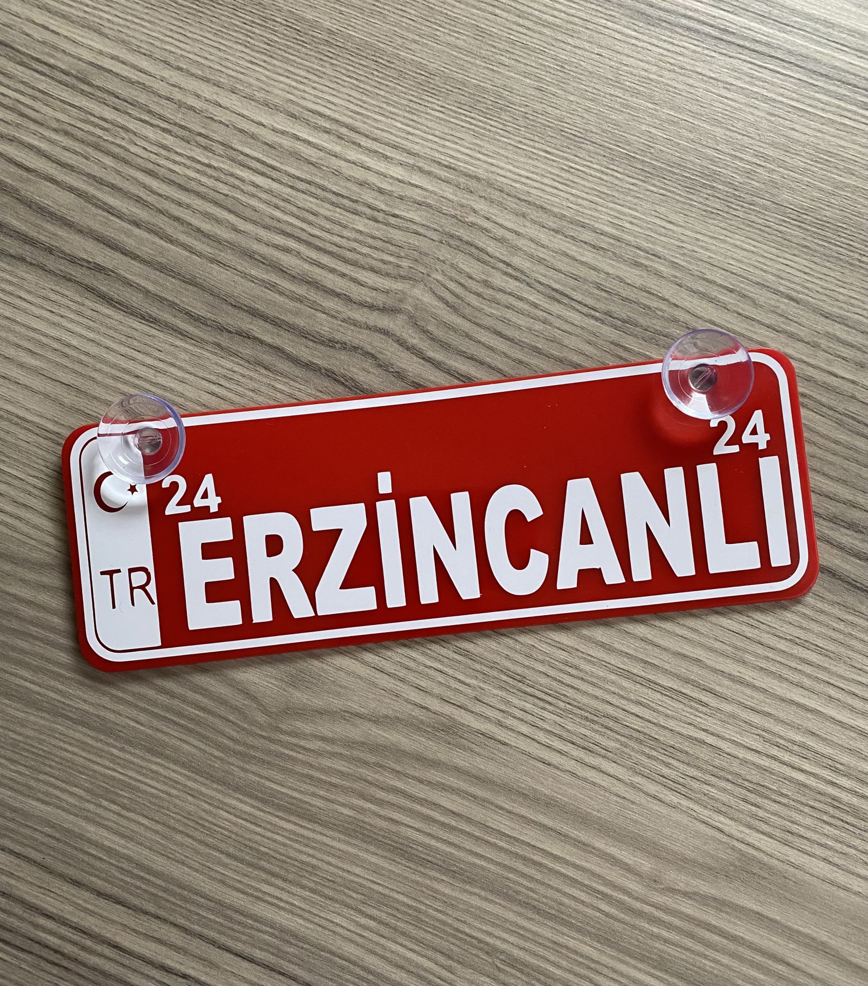 Erzincanlı Dekor Plaka Vantuzlu