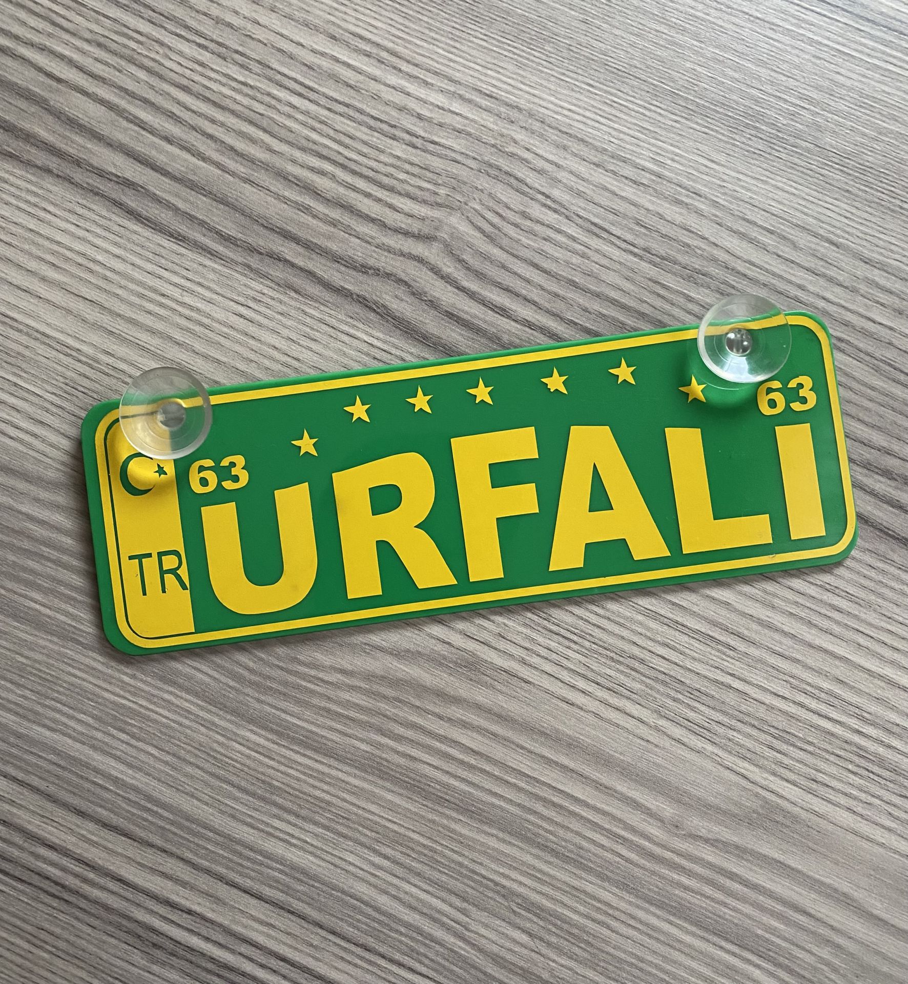 Urfalı Dekor Plaka Vantuzlu
