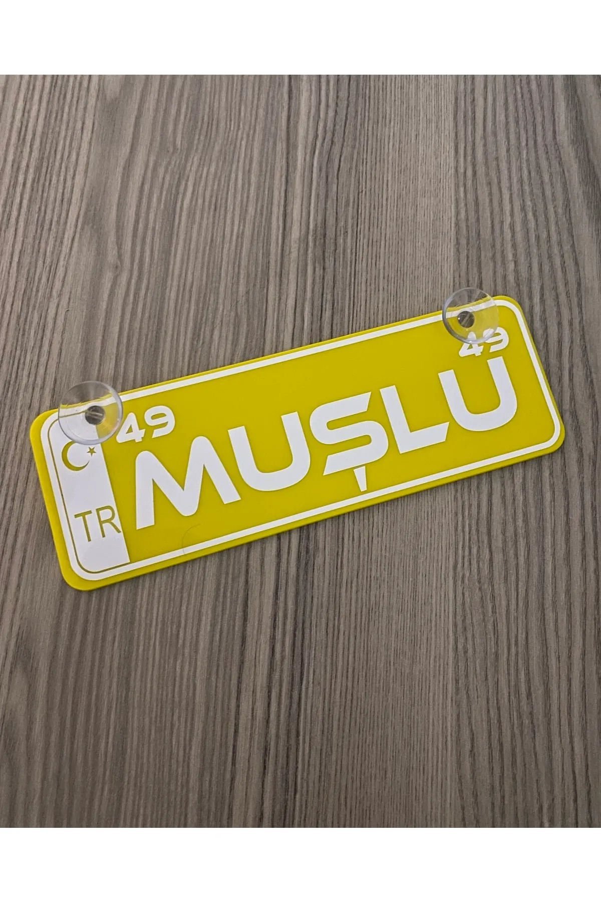 Muşlu Dekor Plaka Vantuzlu