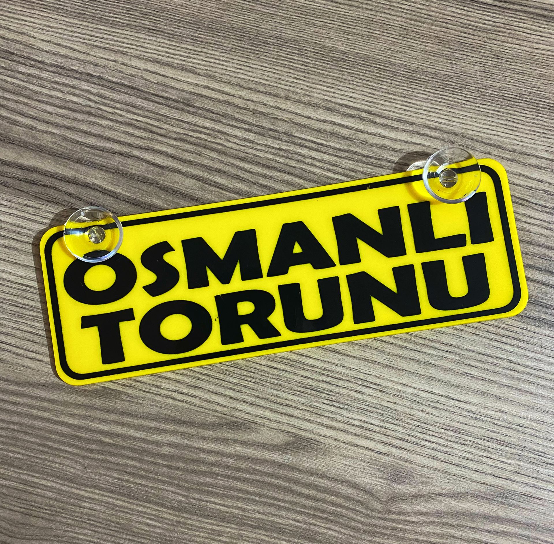 Osmanlı Torunu Dekor Plaka Vantuzlu