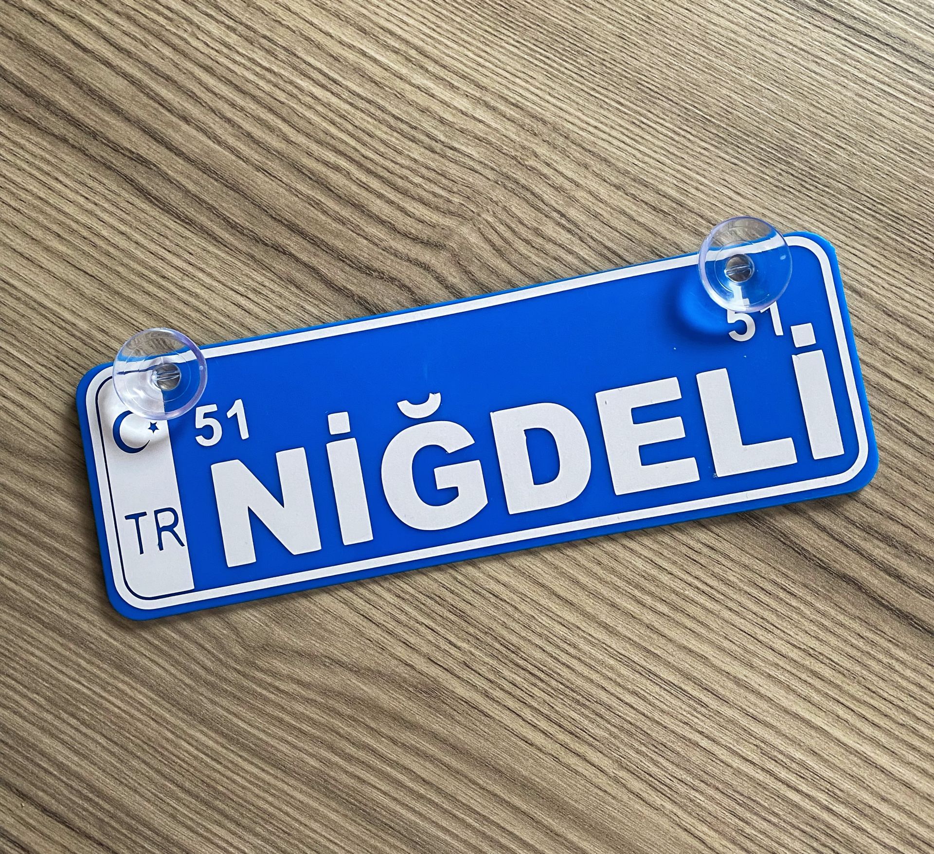 Niğdeli Dekor Plaka Vantuzlu