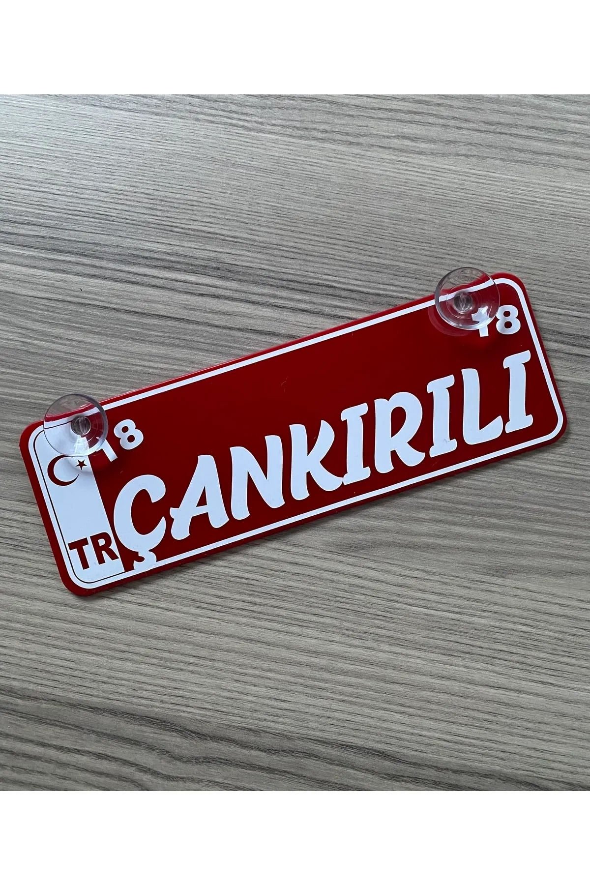 Çankırılı Dekor Plaka Vantuzlu