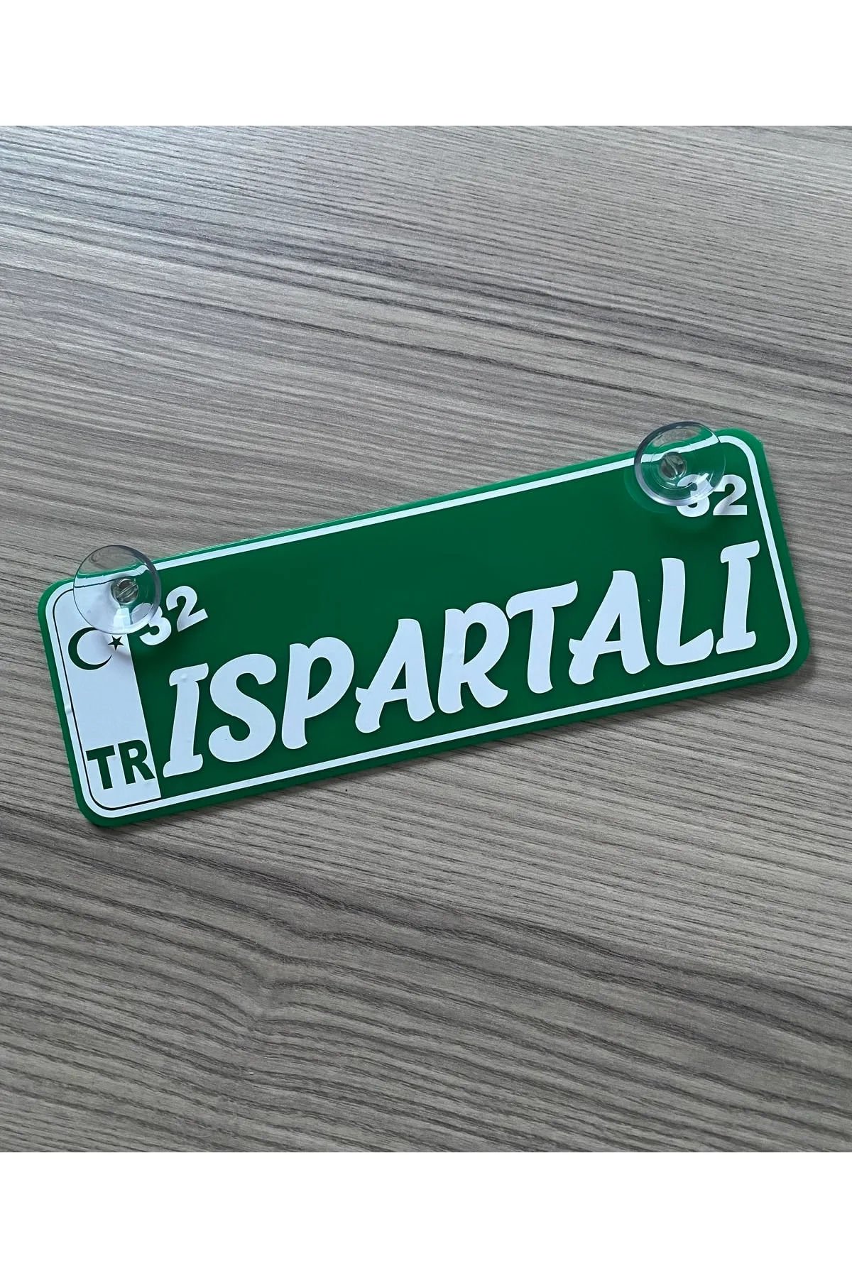 Ispartalı Dekor Plaka Vantuzlu