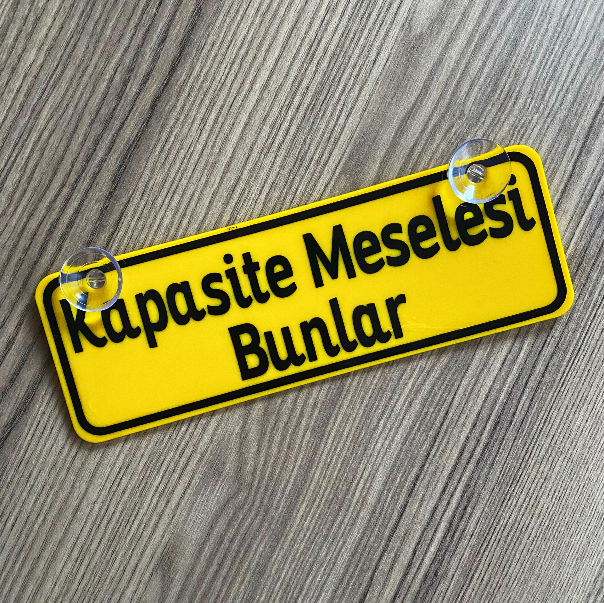 Kapasite Meselesi Bunlar Dekor Plaka Vantuzlu