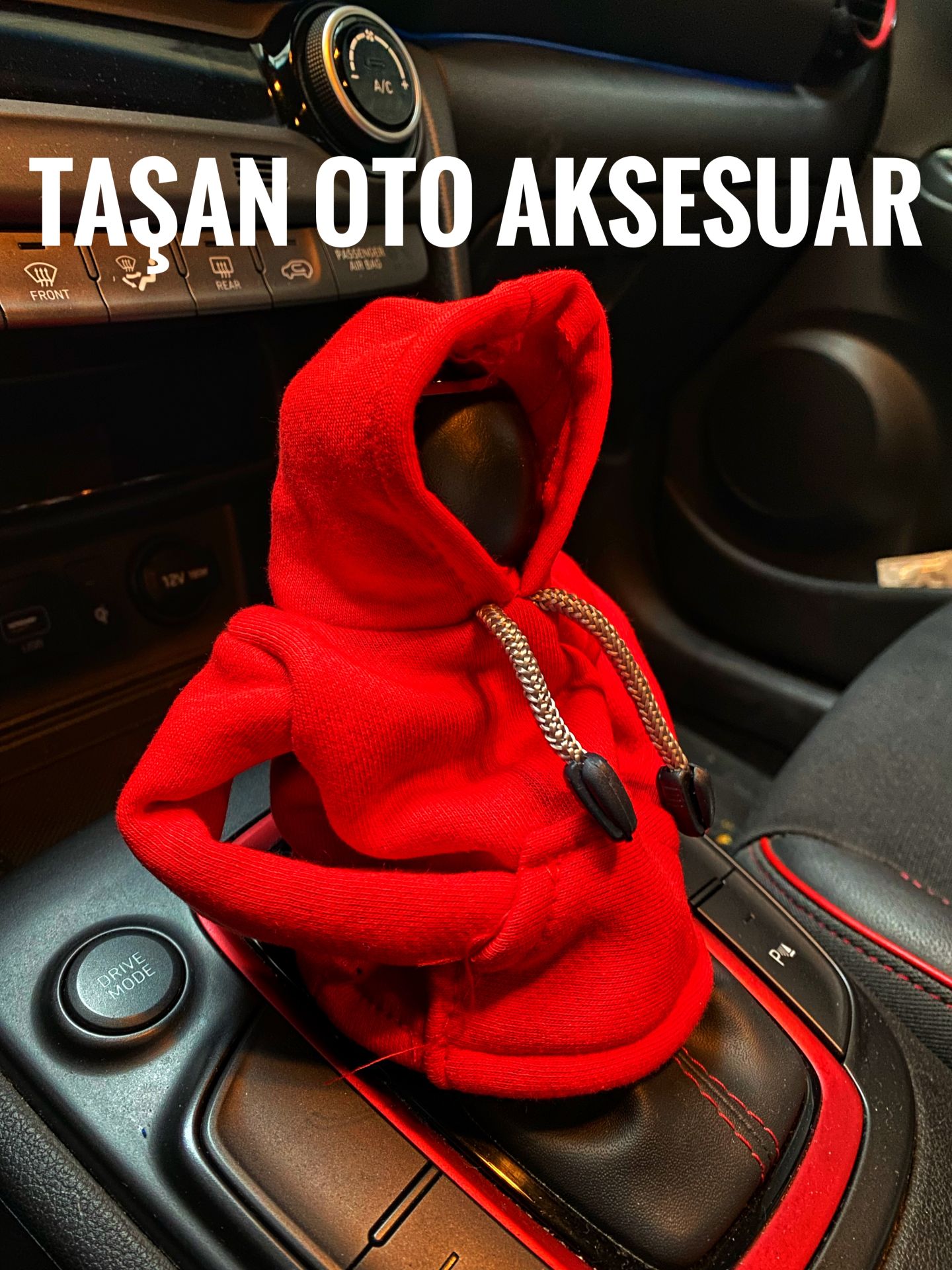 Kapüşonlu Araç Vites Poları-Vites Süsü