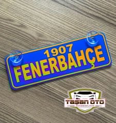 Fenerbahçe Dekor Plaka Vantuzlu