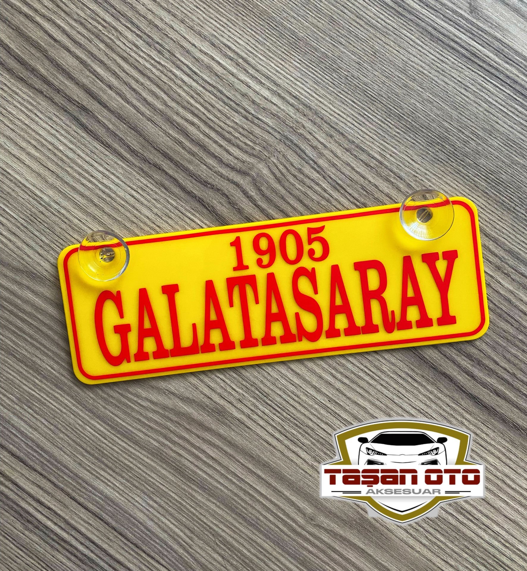 Galatasaray Dekor Plaka Vantuzlu