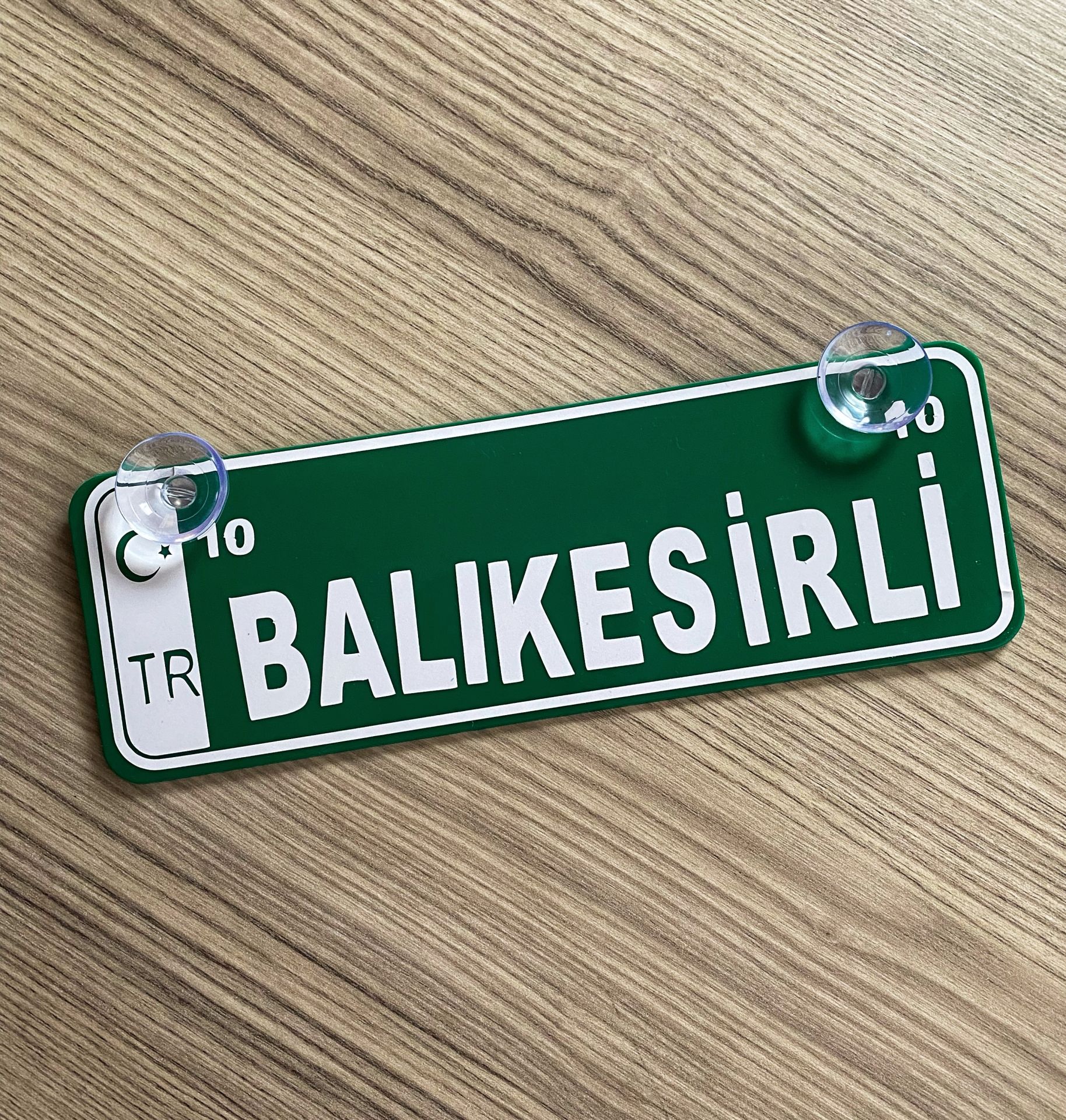 Balıkesirli Dekor Plaka Vantuzlu