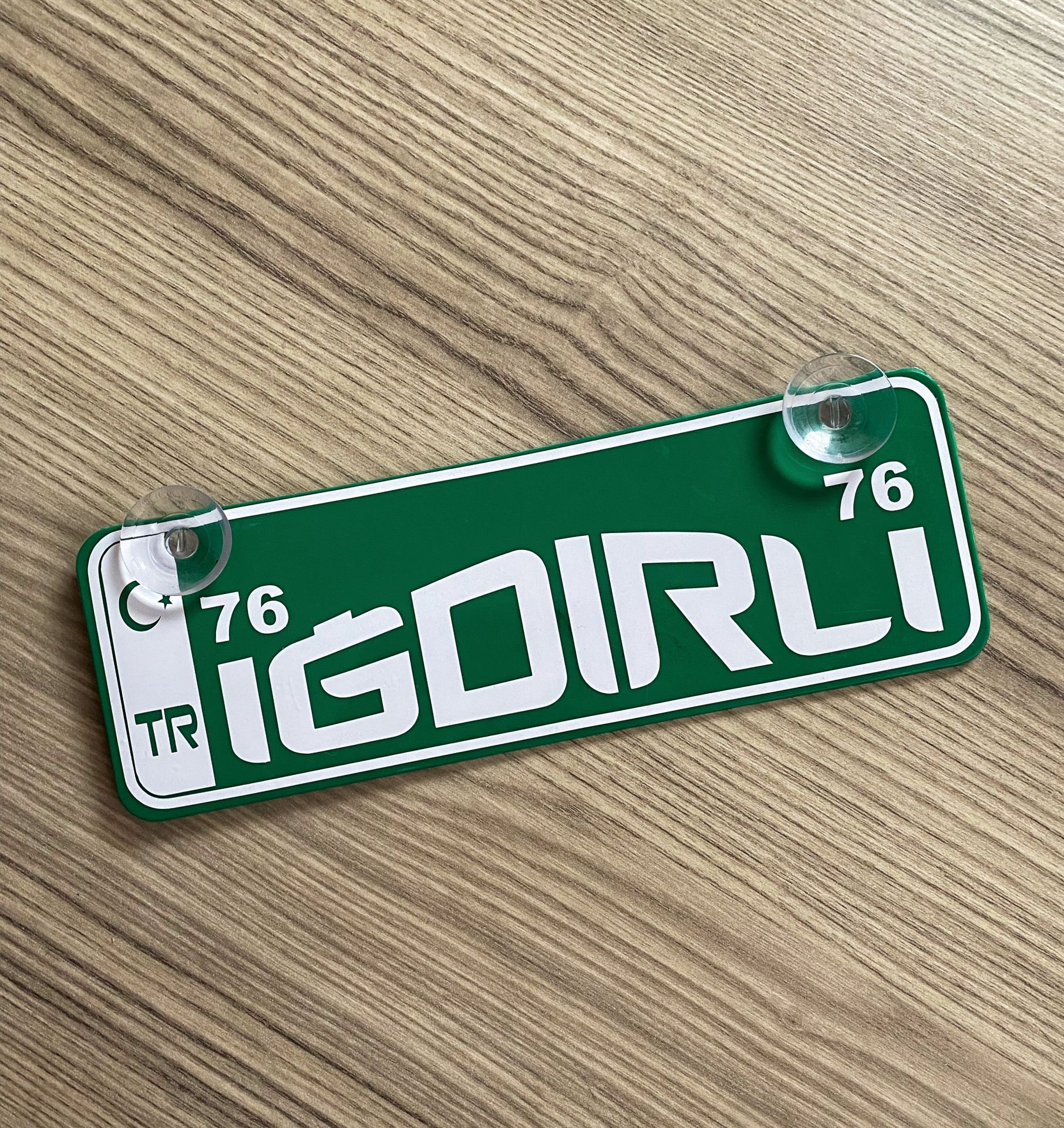 Iğdırlı Dekor Plaka Vantuzlu