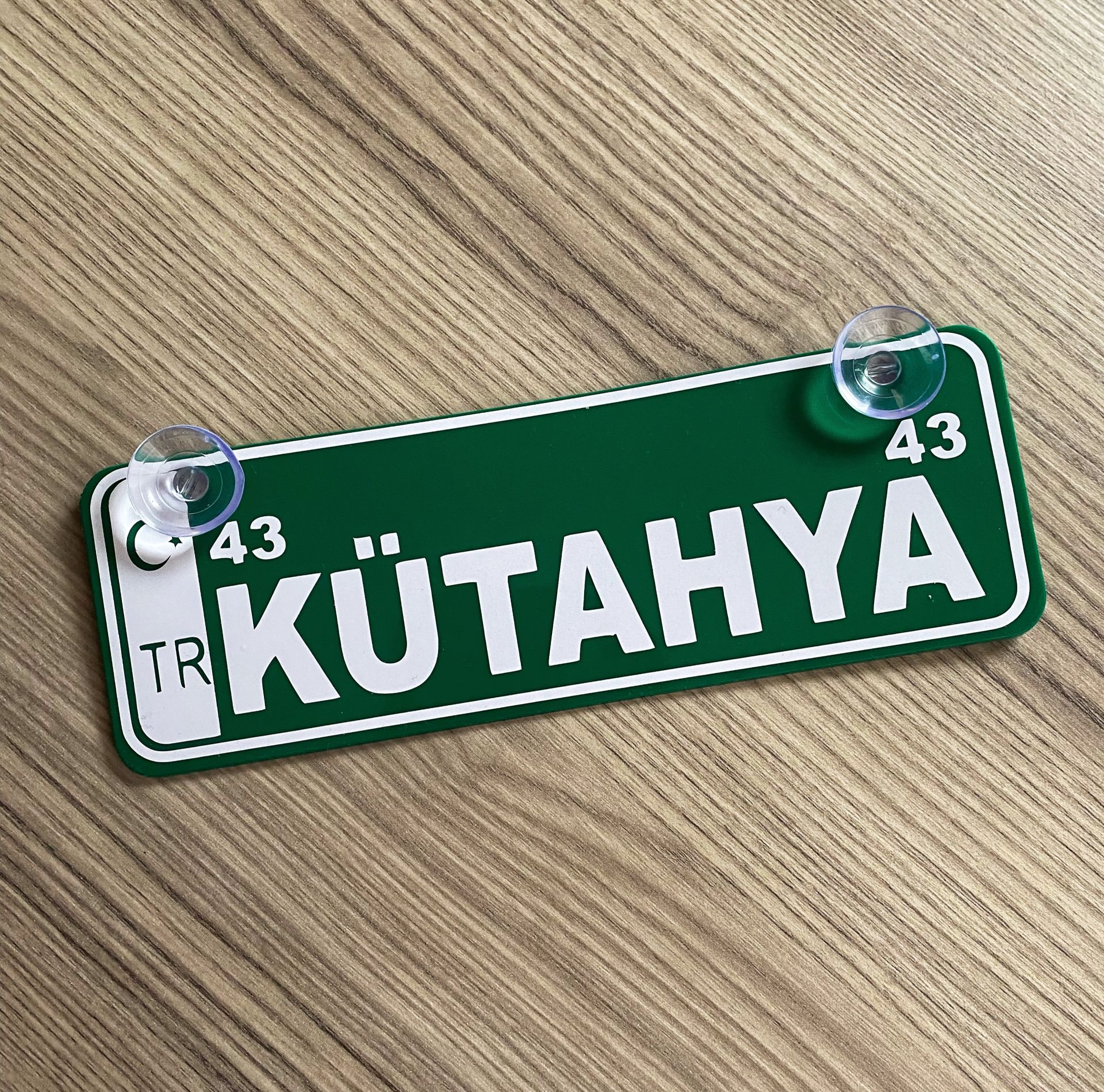 Kütahya Dekor Plaka Vantuzlu