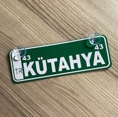 Kütahya Dekor Plaka Vantuzlu