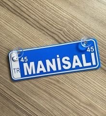Manisalı Dekor Plaka Vantuzlu