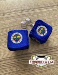 Fenerbahçe Peluş Zar Vantuzlu (Çift)